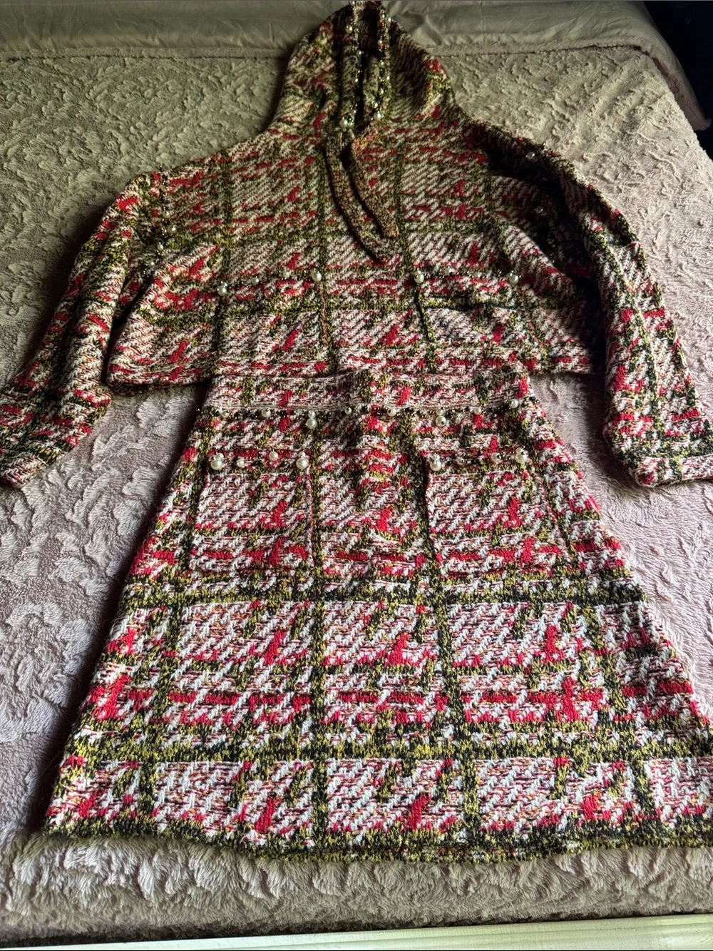 Zara multicolor bouclé